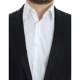 Black wool MARTINI slim blazer