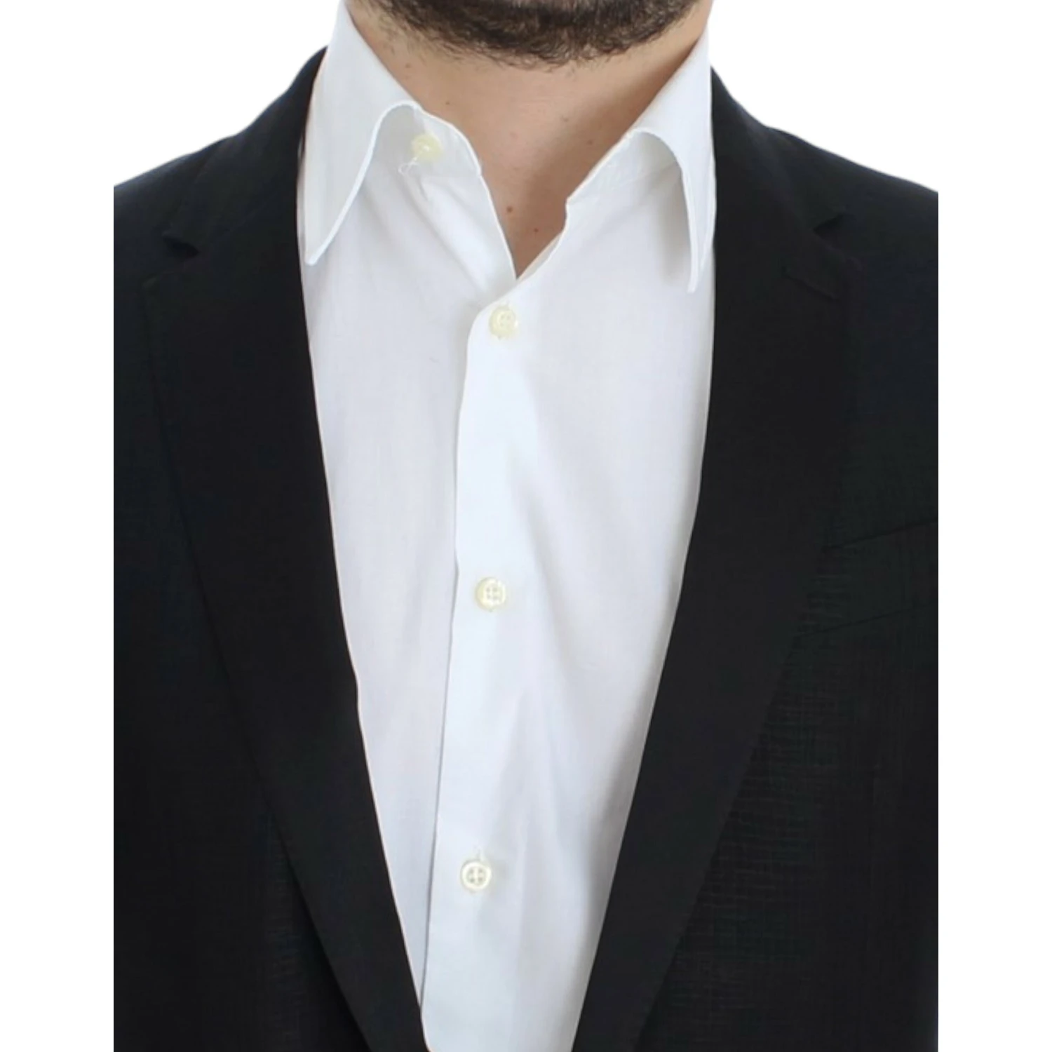 Black wool MARTINI slim blazer