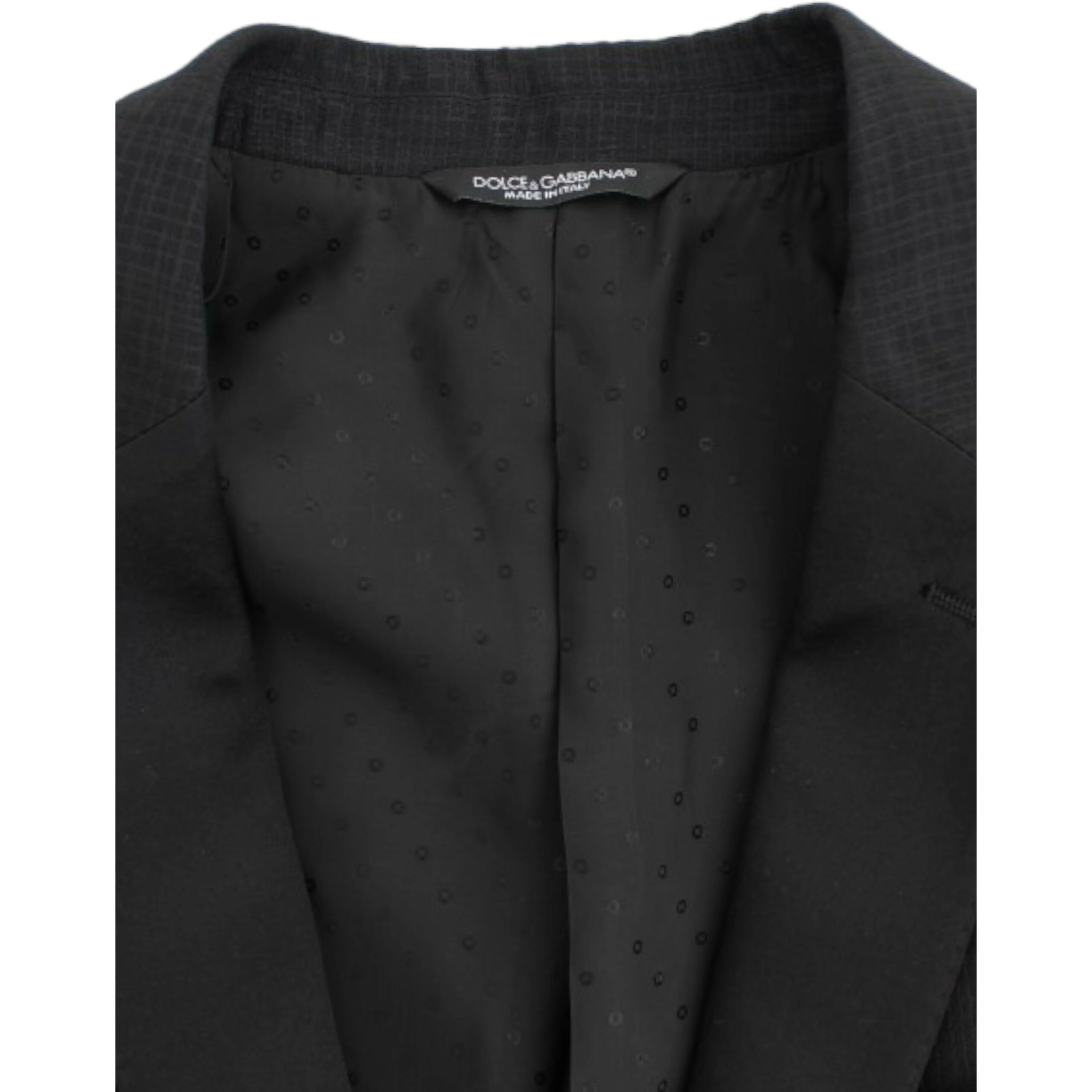 Black wool MARTINI slim blazer
