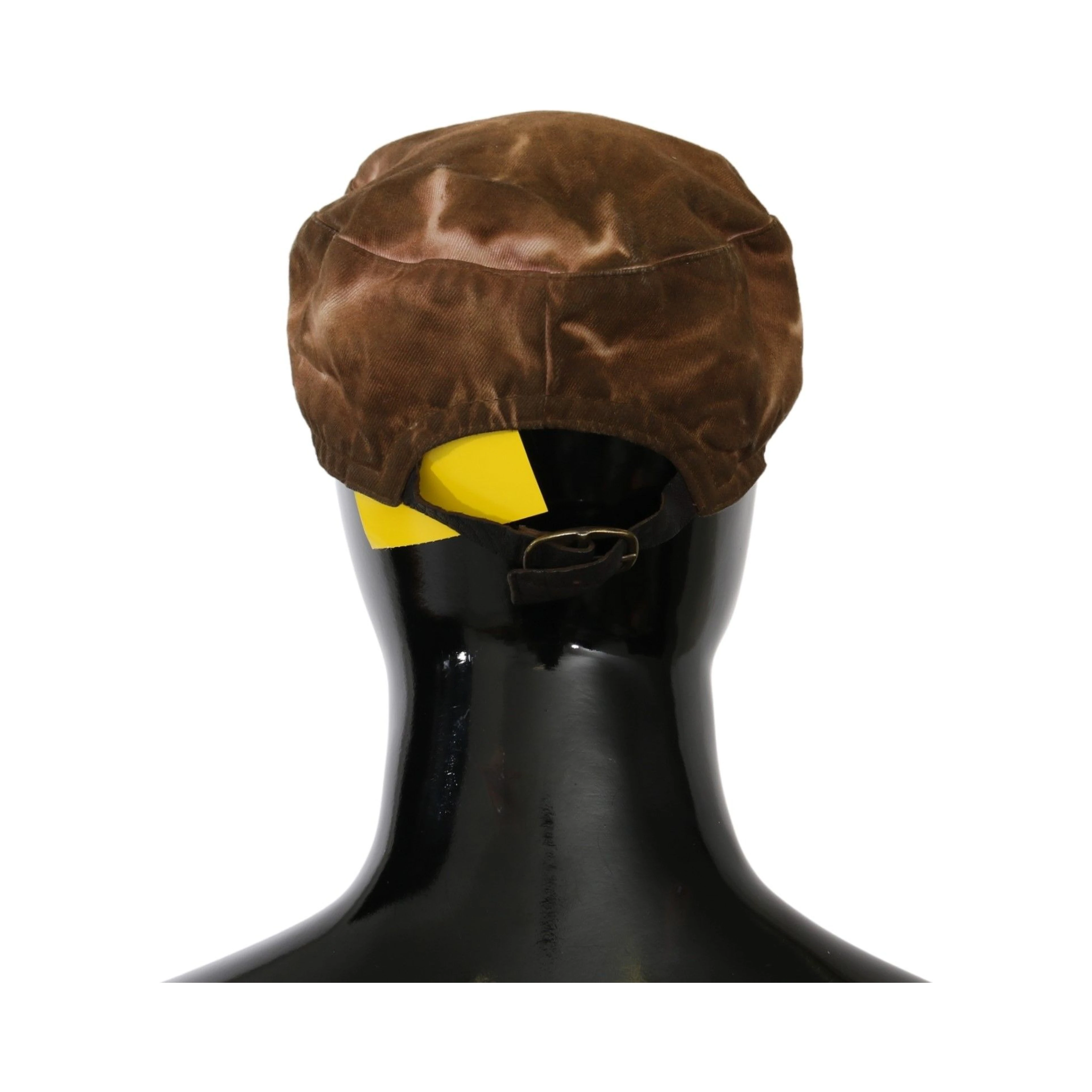 Brown Newsboy Beret Cabbie Fedora Hat