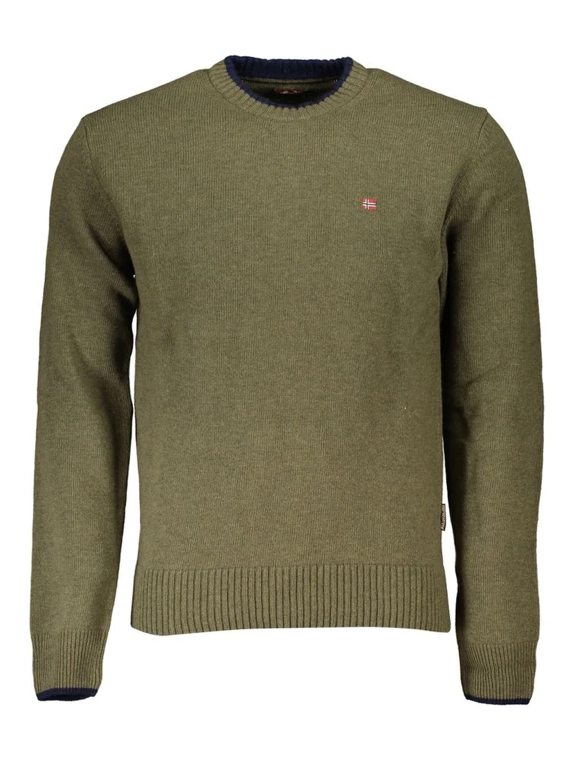 Green Fabric Sweater