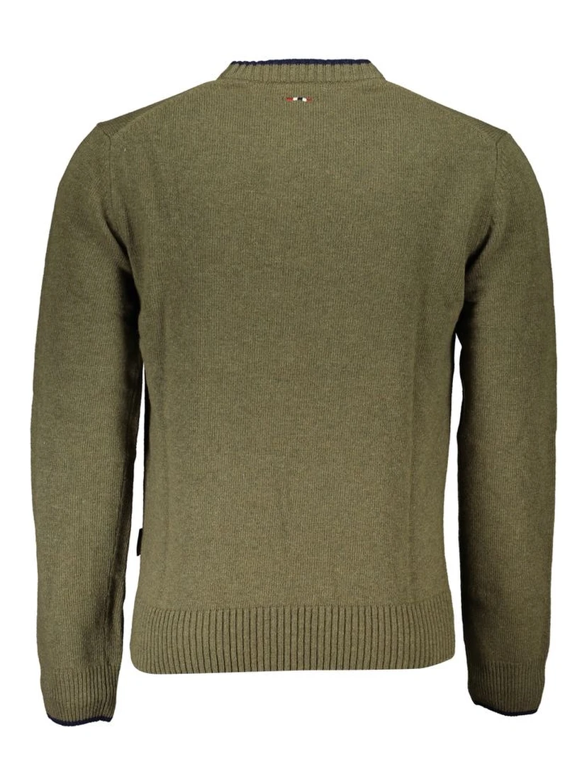 Green Fabric Sweater