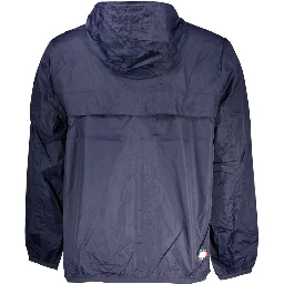 Blue Polyamide Jackets & Coat