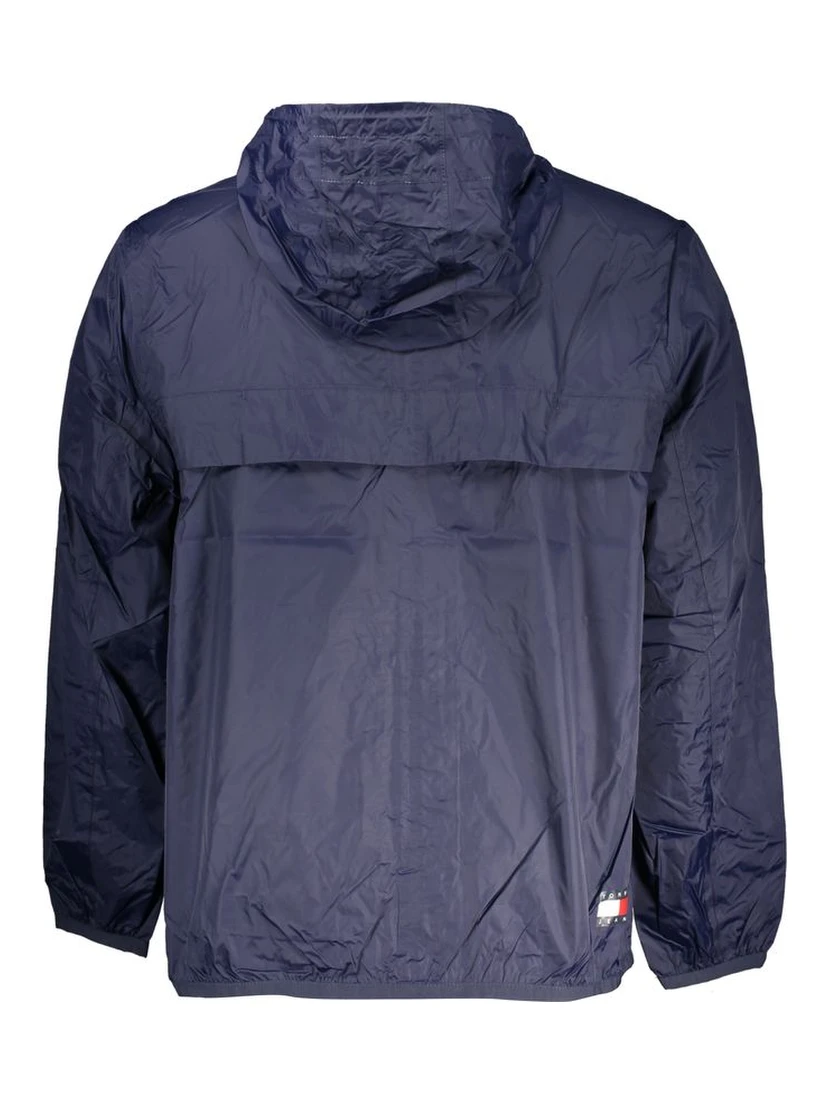 Blue Polyamide Jackets & Coat