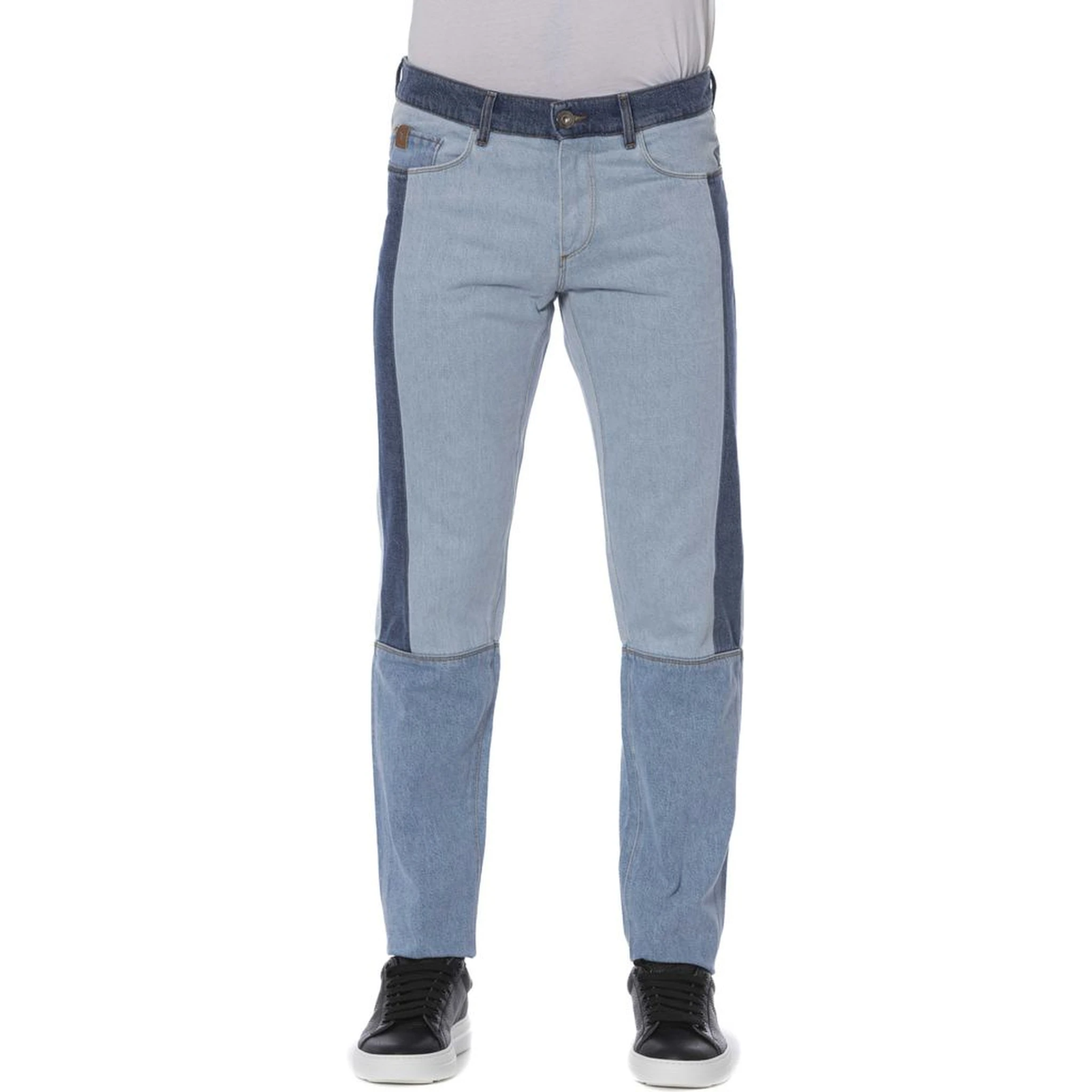 Blue Cotton Jeans Denim