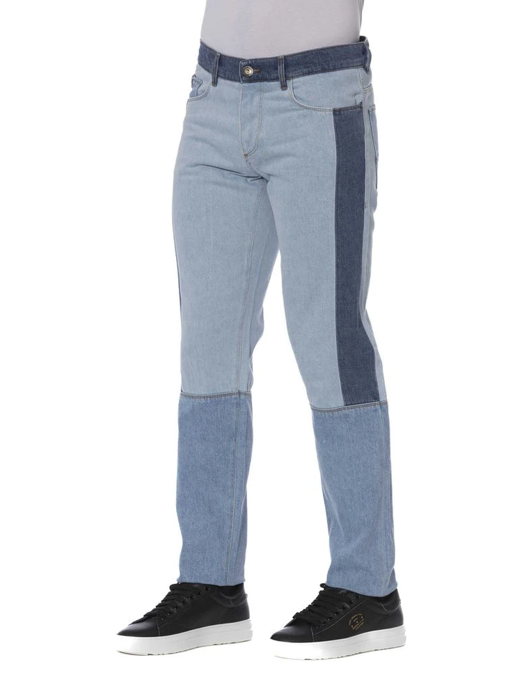 Blue Cotton Jeans Denim alternative