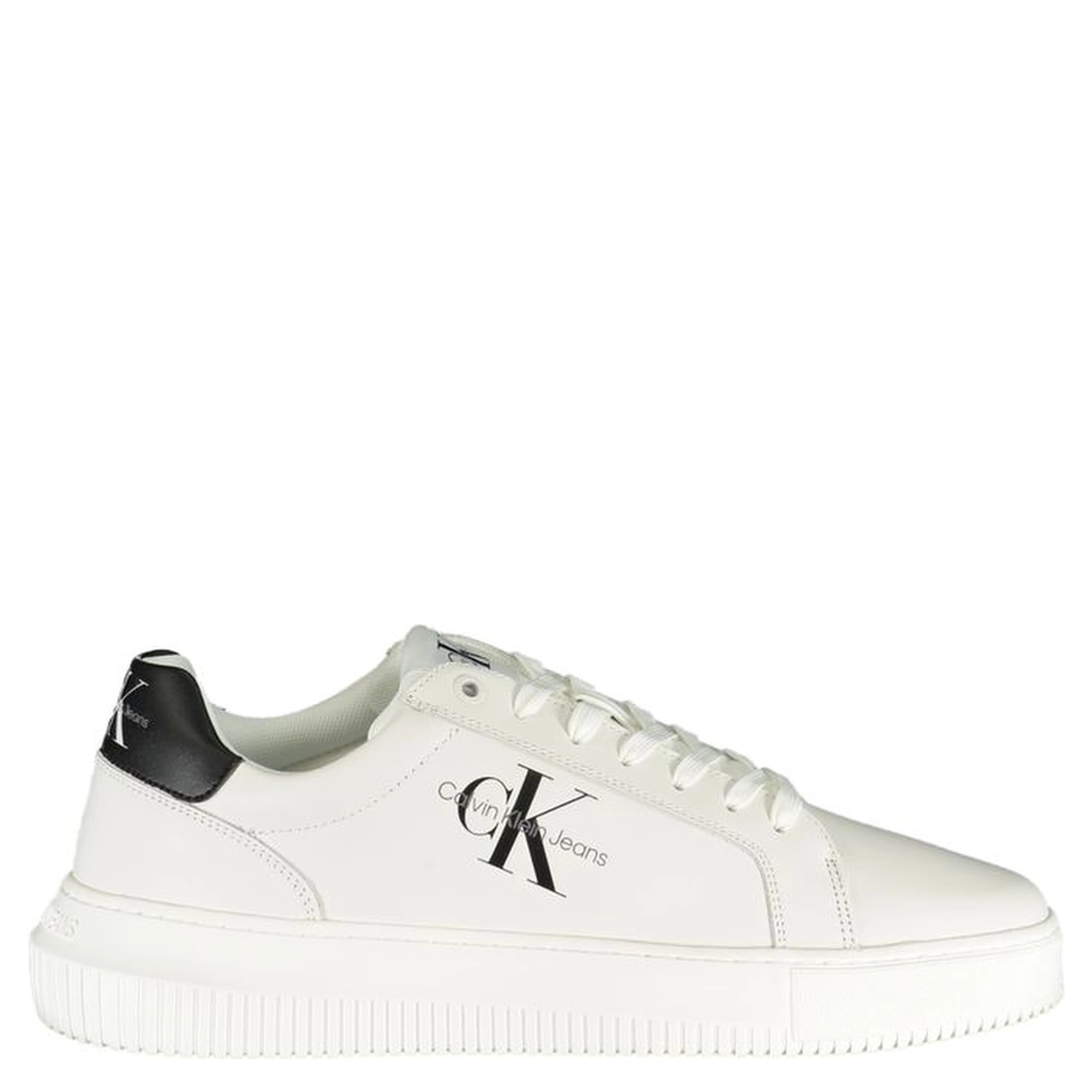 White Polyester Sneaker
