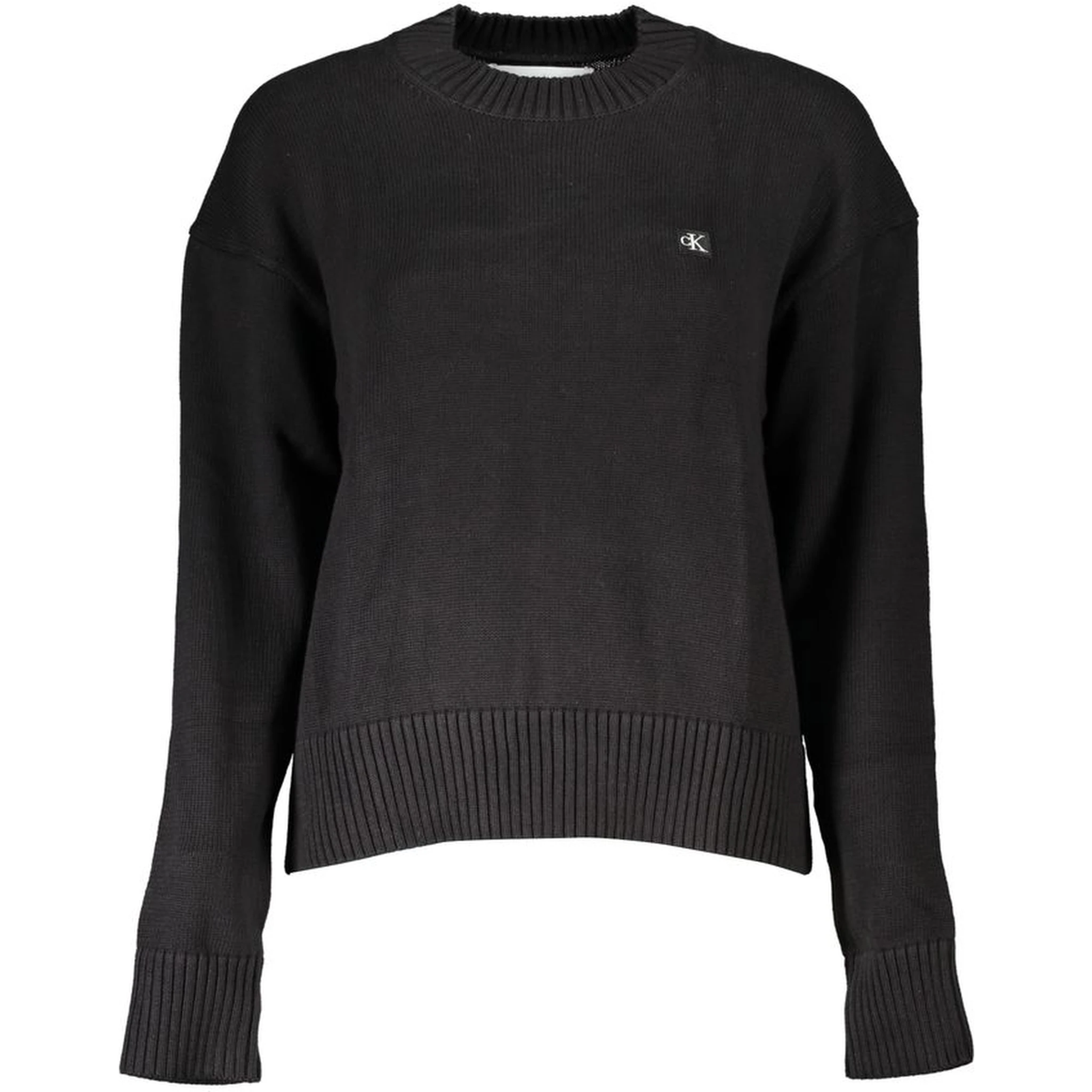 Black Cotton Sweater