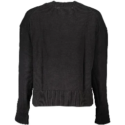 Black Cotton Sweater