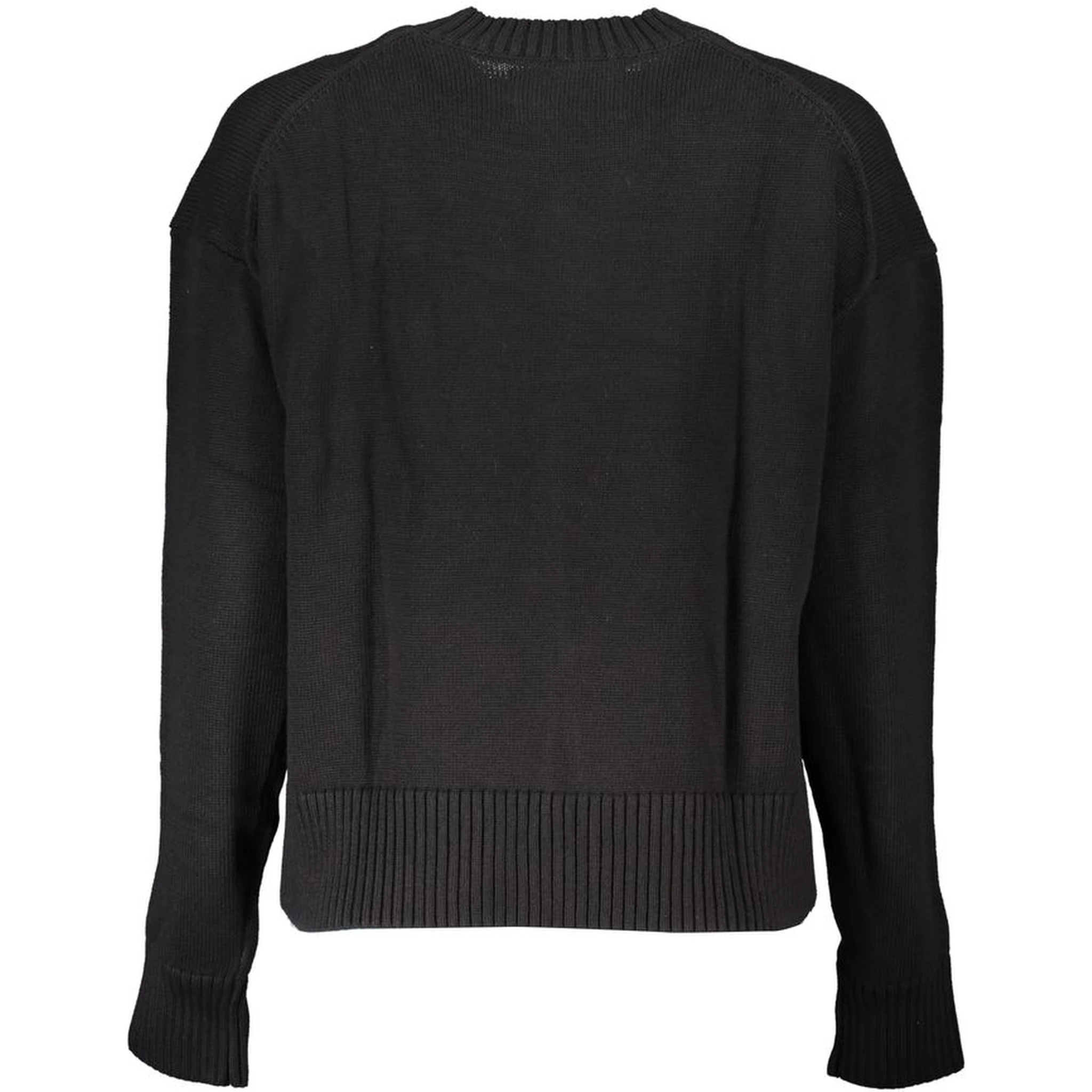 Black Cotton Sweater