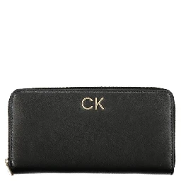 Black Polyester Wallet