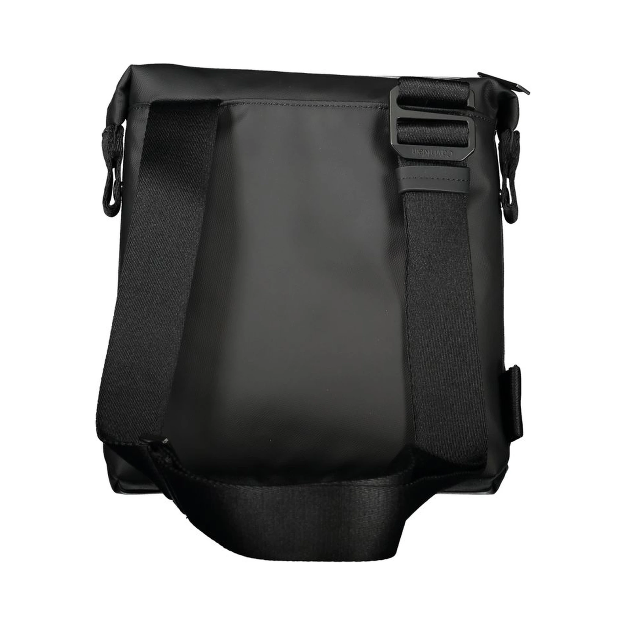 Black Polyester Shoulder Bag