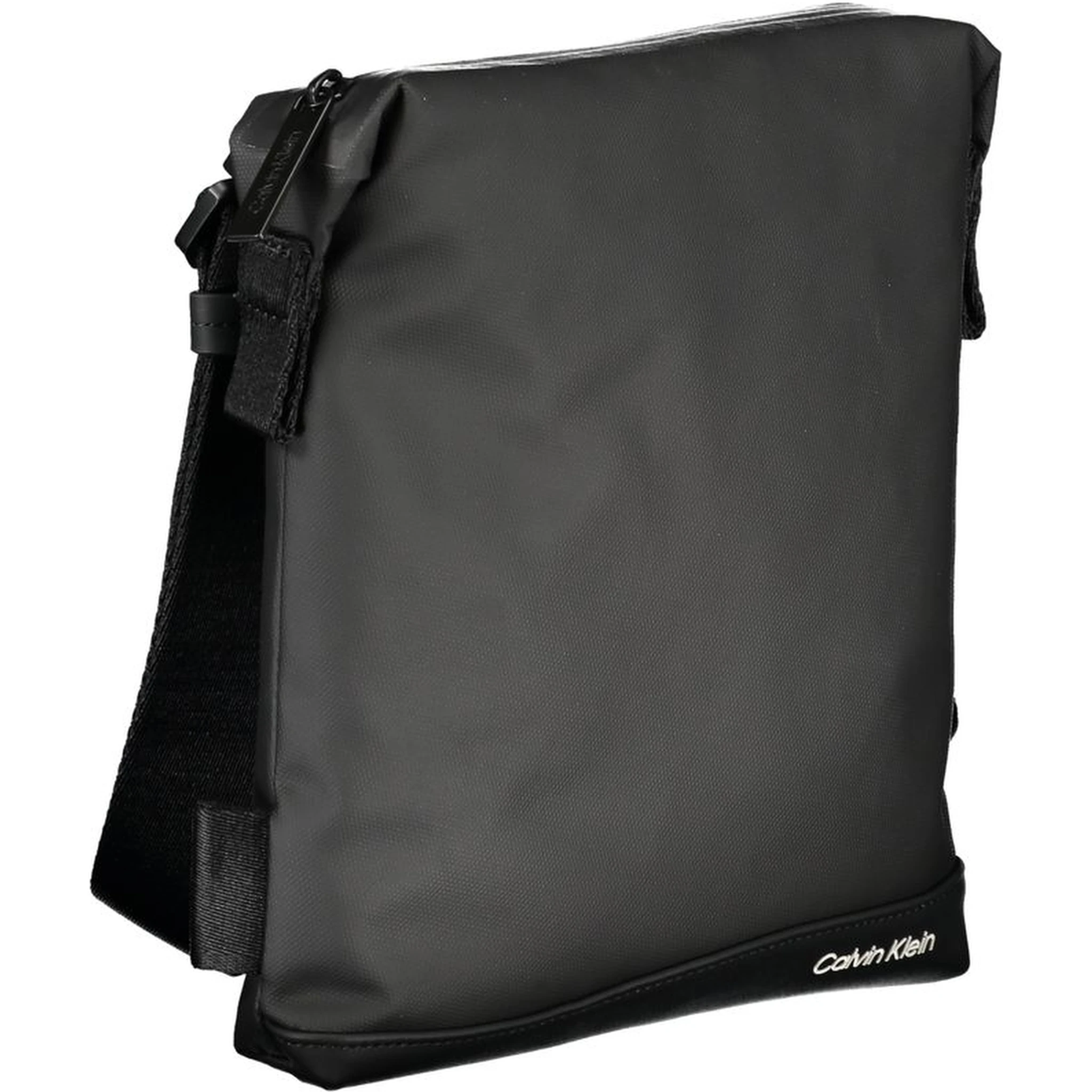 Black Polyester Shoulder Bag