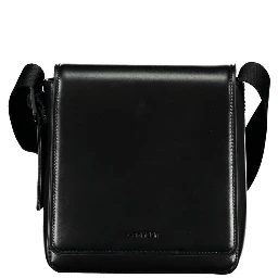 Black Polyester Shoulder Bag