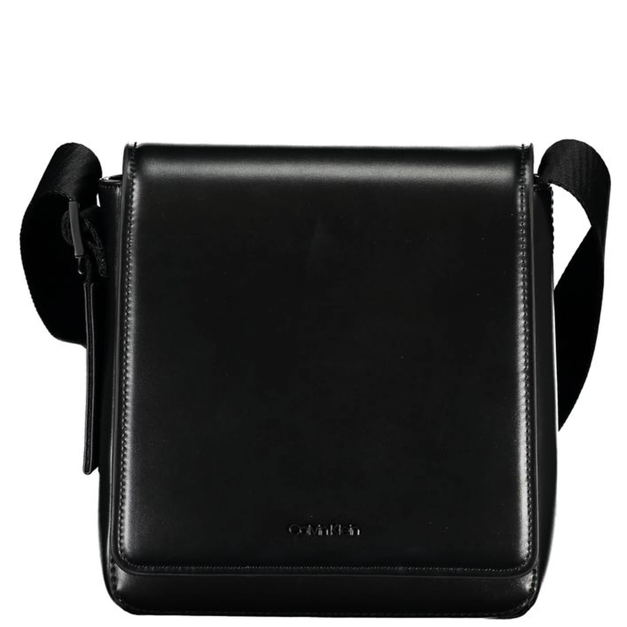 Black Polyester Shoulder Bag