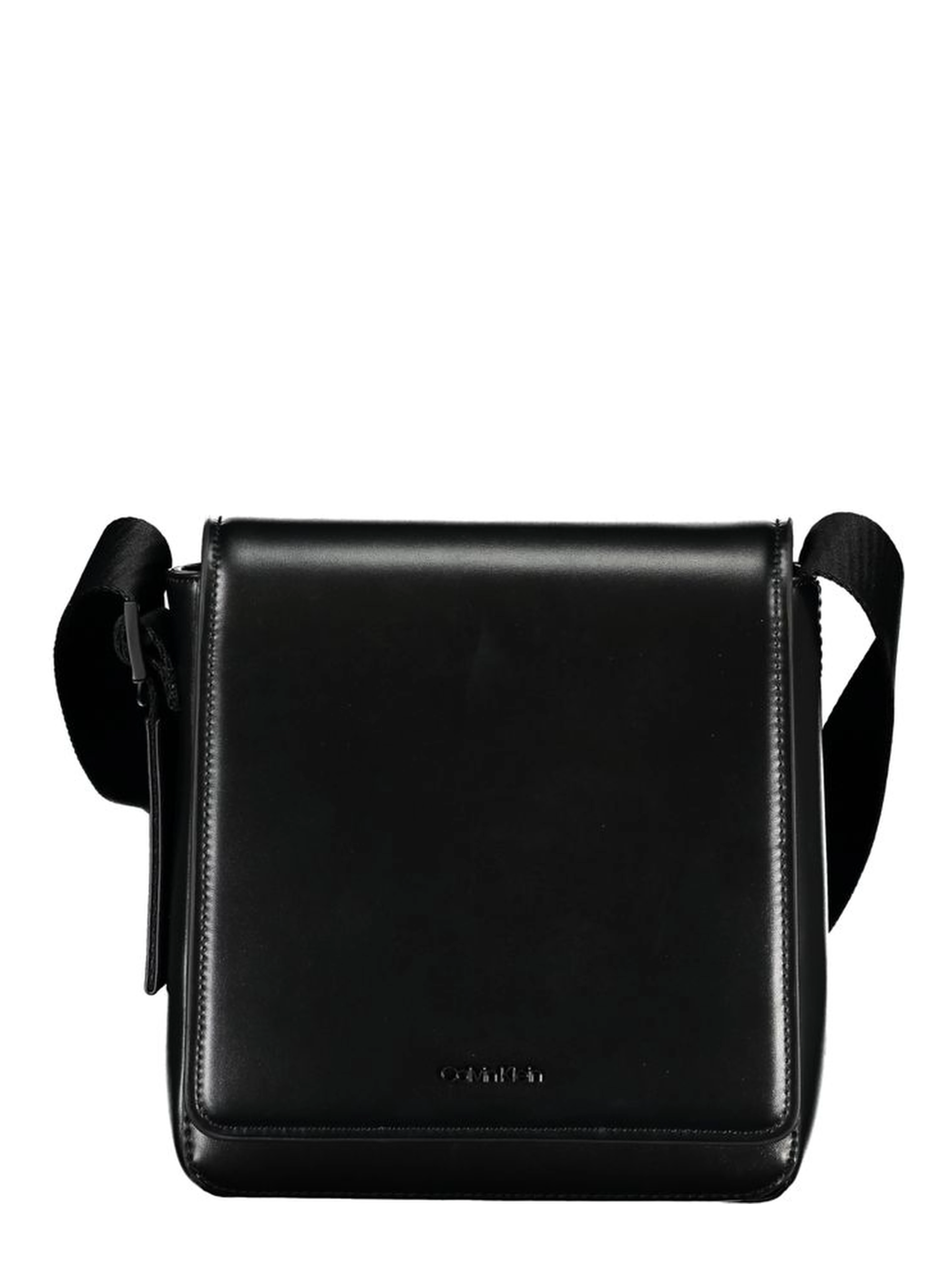 Black Polyester Shoulder Bag