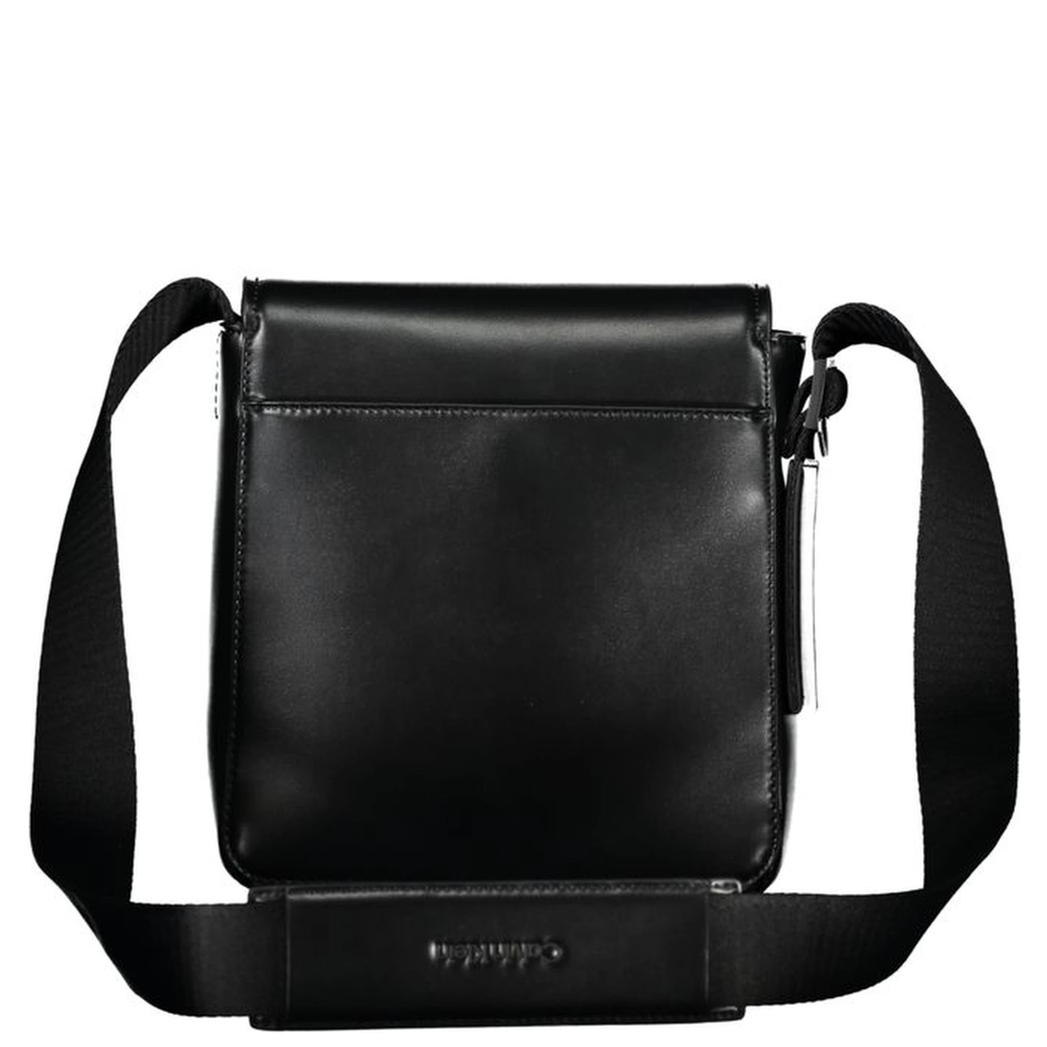 Black Polyester Shoulder Bag