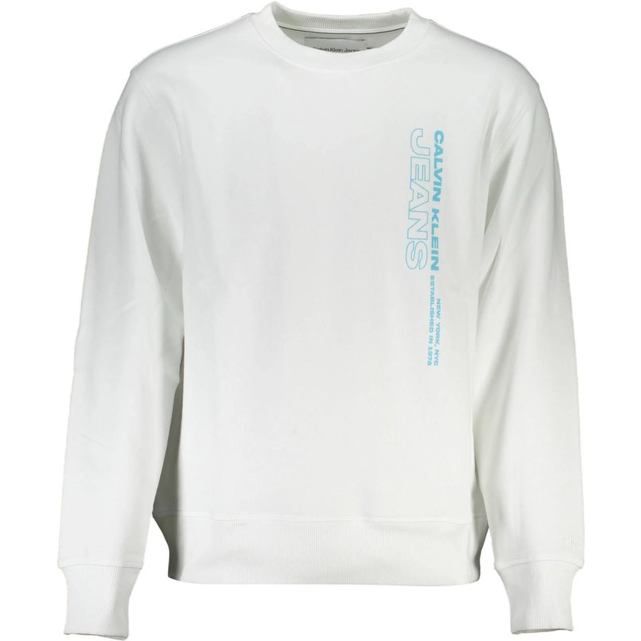 White Cotton Sweatshirt