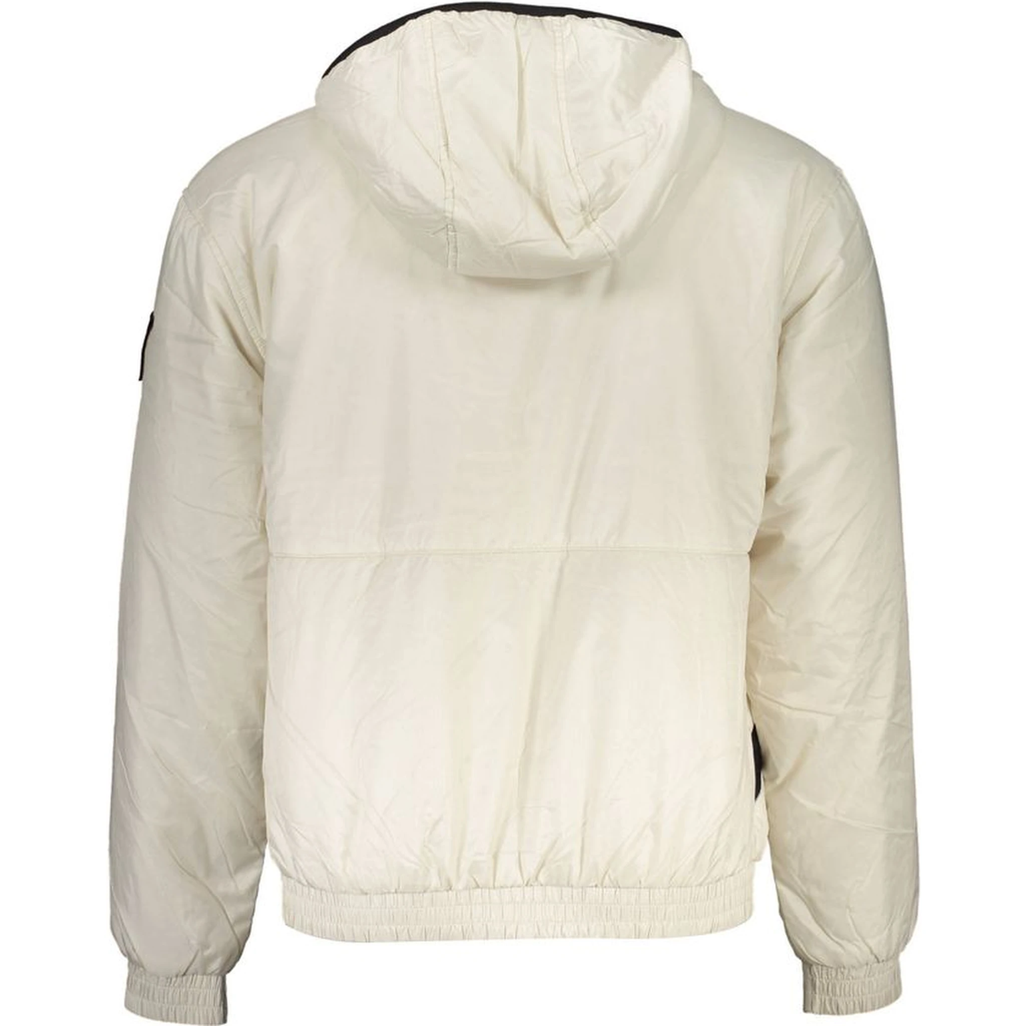 Beige Polyester Jackets & Coat