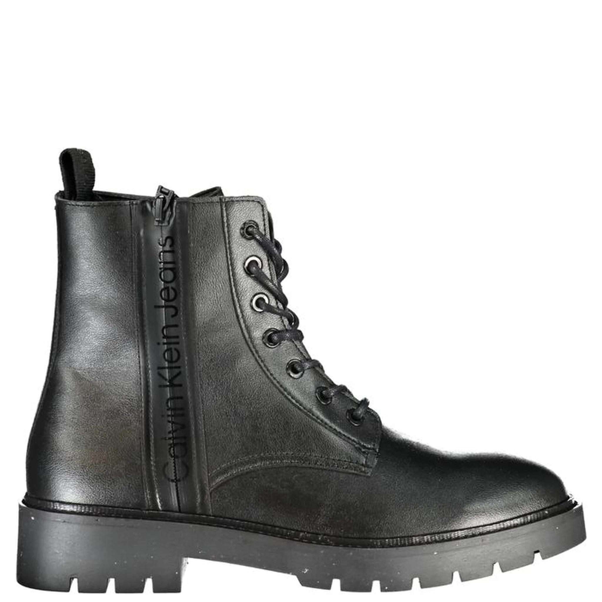 Black Polyester Ankle