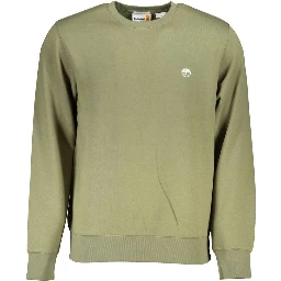 Green Cotton Sweatshirt
