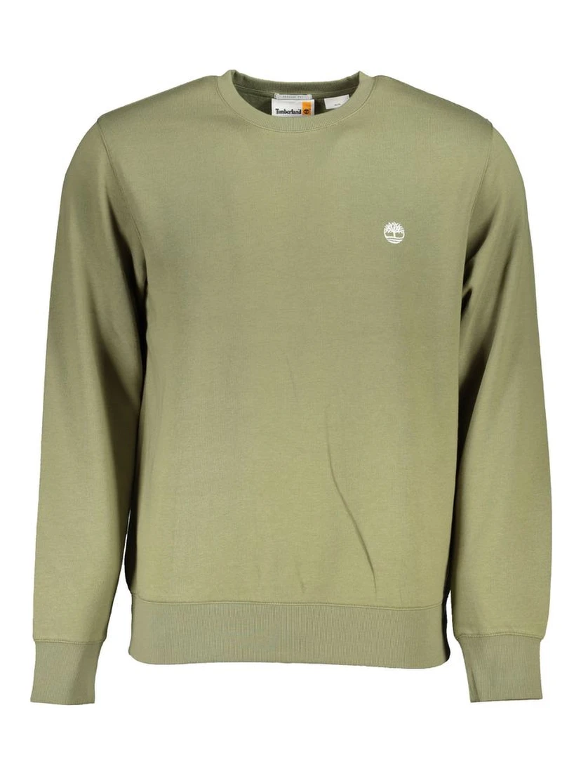 Green Cotton Sweatshirt