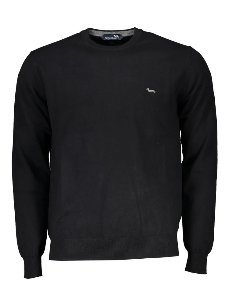 Black Cotton Sweater