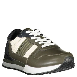Green Polyester Sneaker