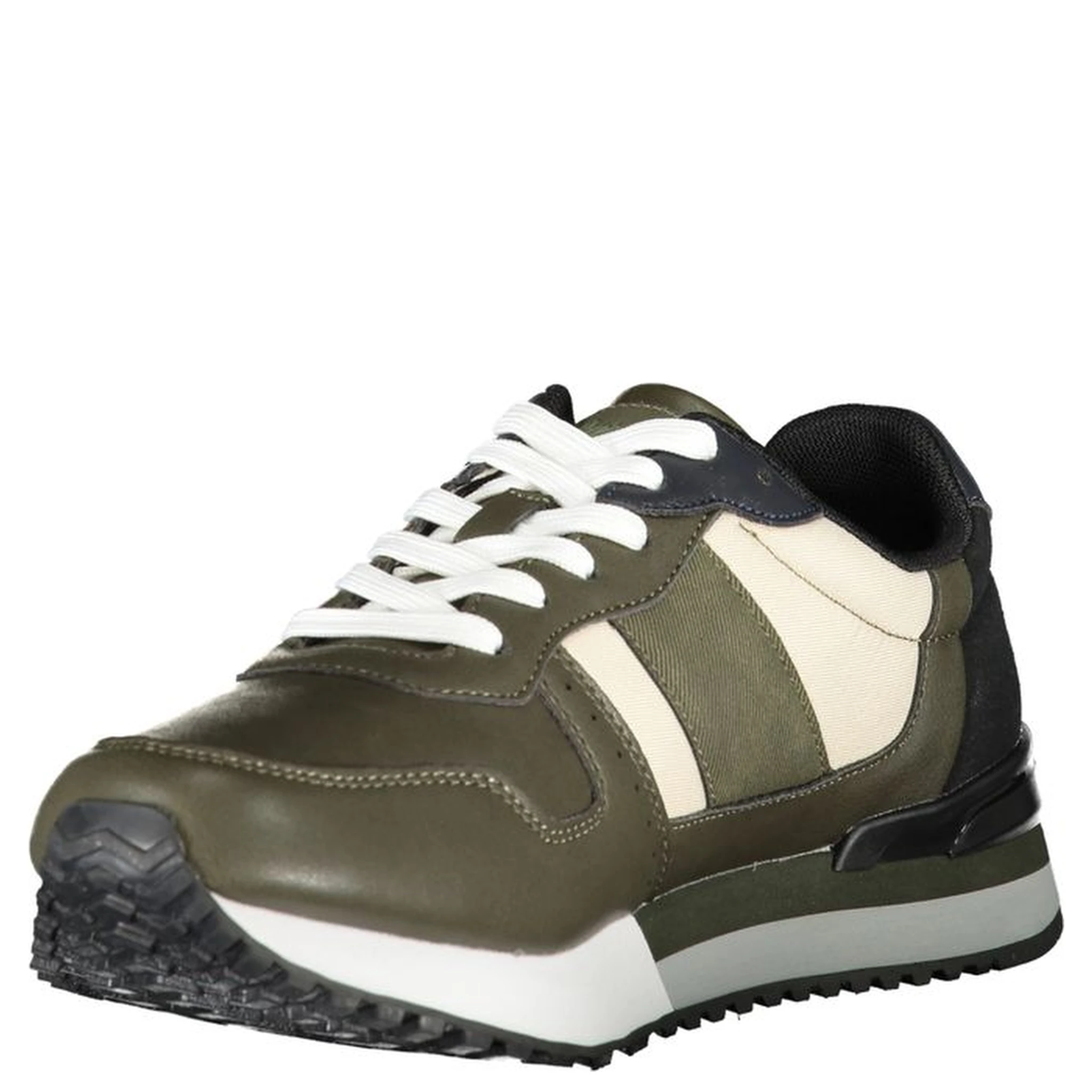 Green Polyester Sneaker