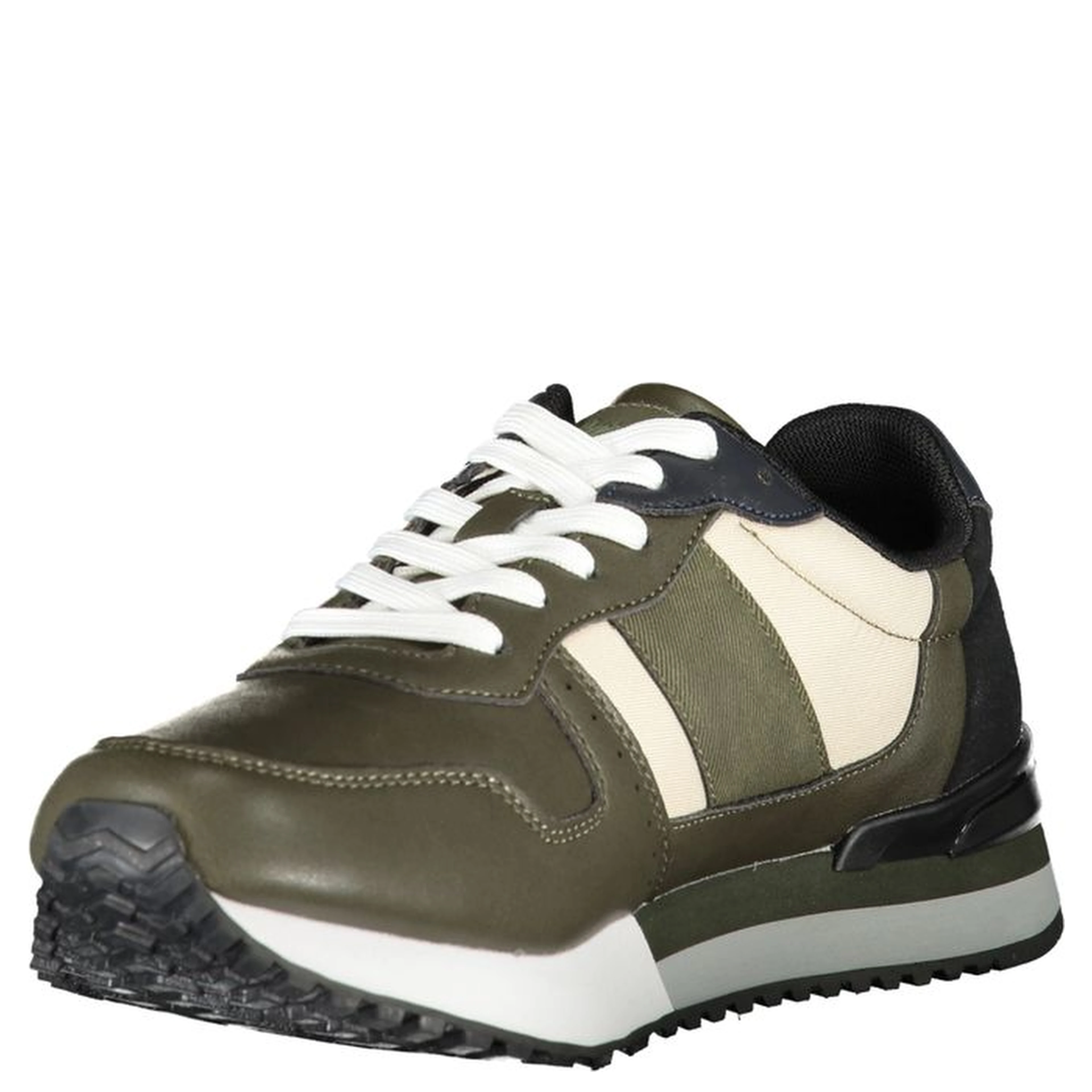 Green Polyester Sneaker