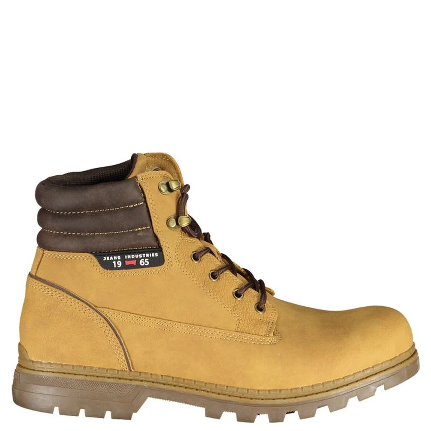 Yellow Polyester Ankle