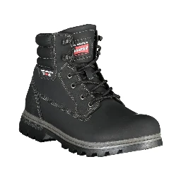 Black Polyester Ankle