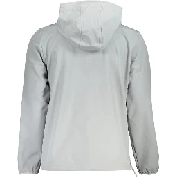 Gray Polyester Jackets & Coat