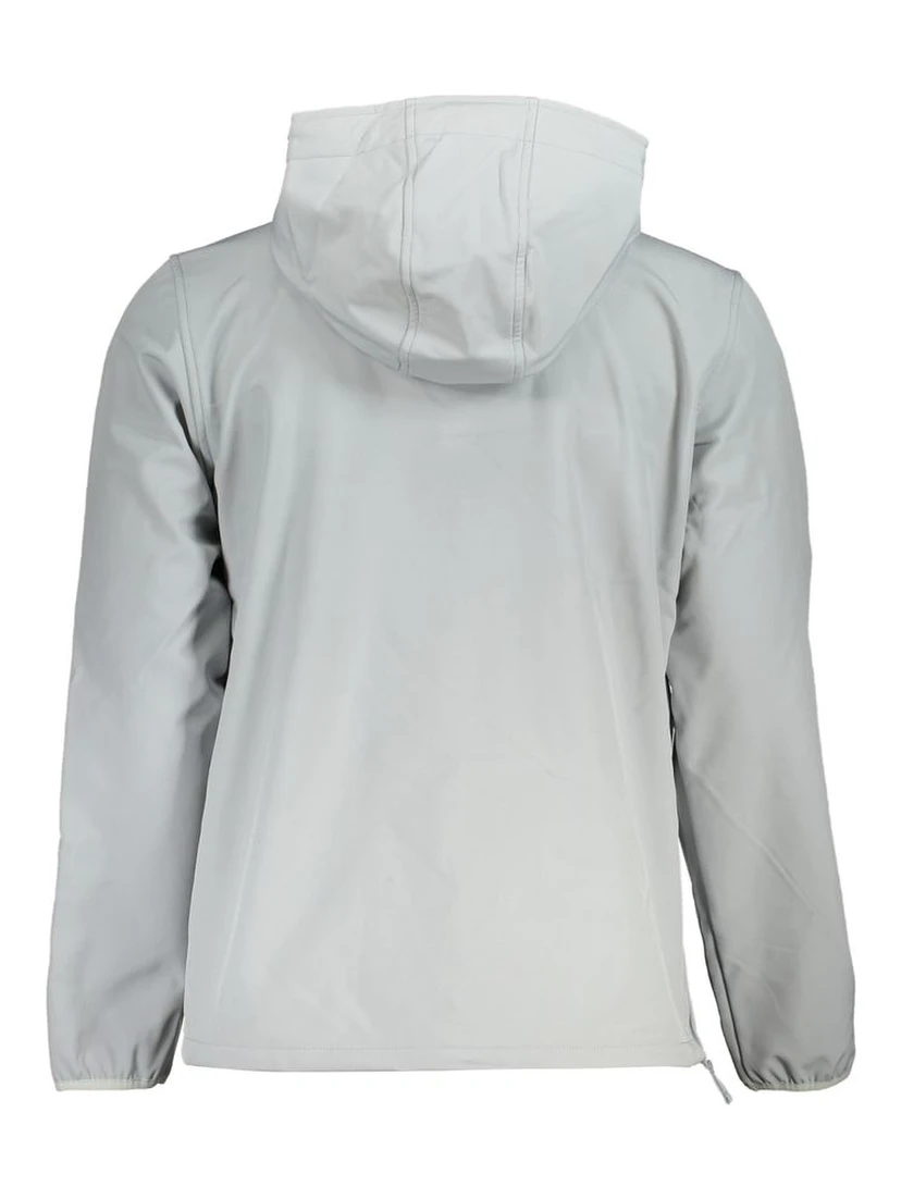 Gray Polyester Jackets & Coat