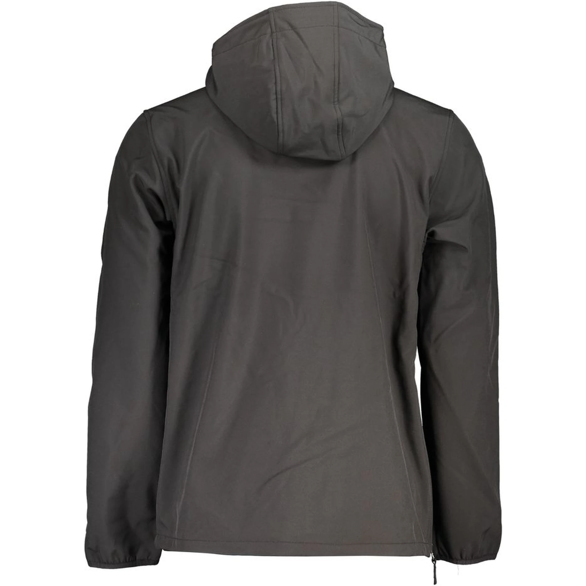 Black Polyester Jackets & Coat