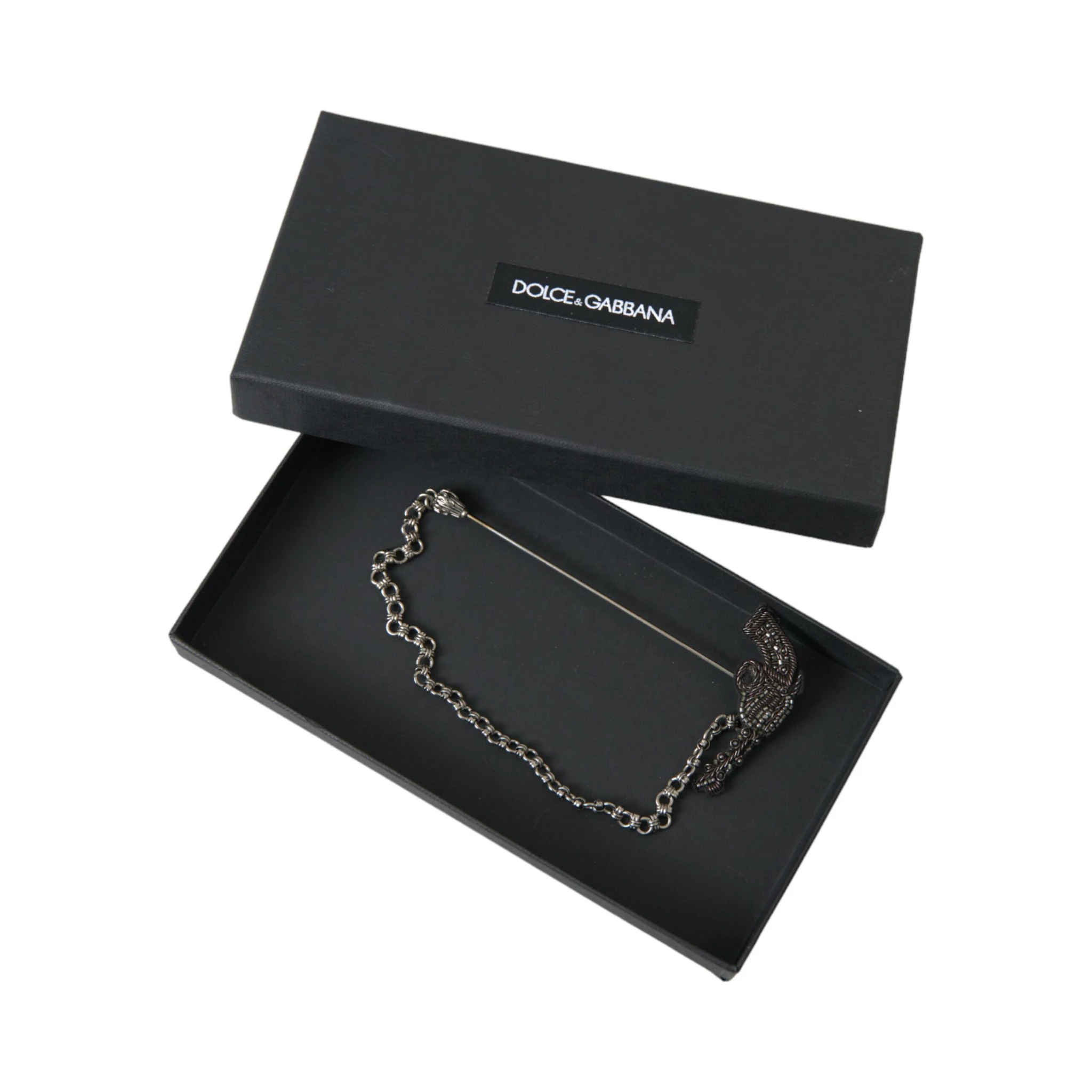 Brass Copper Silk Revolver Gun Men Brooch Lapel Pin