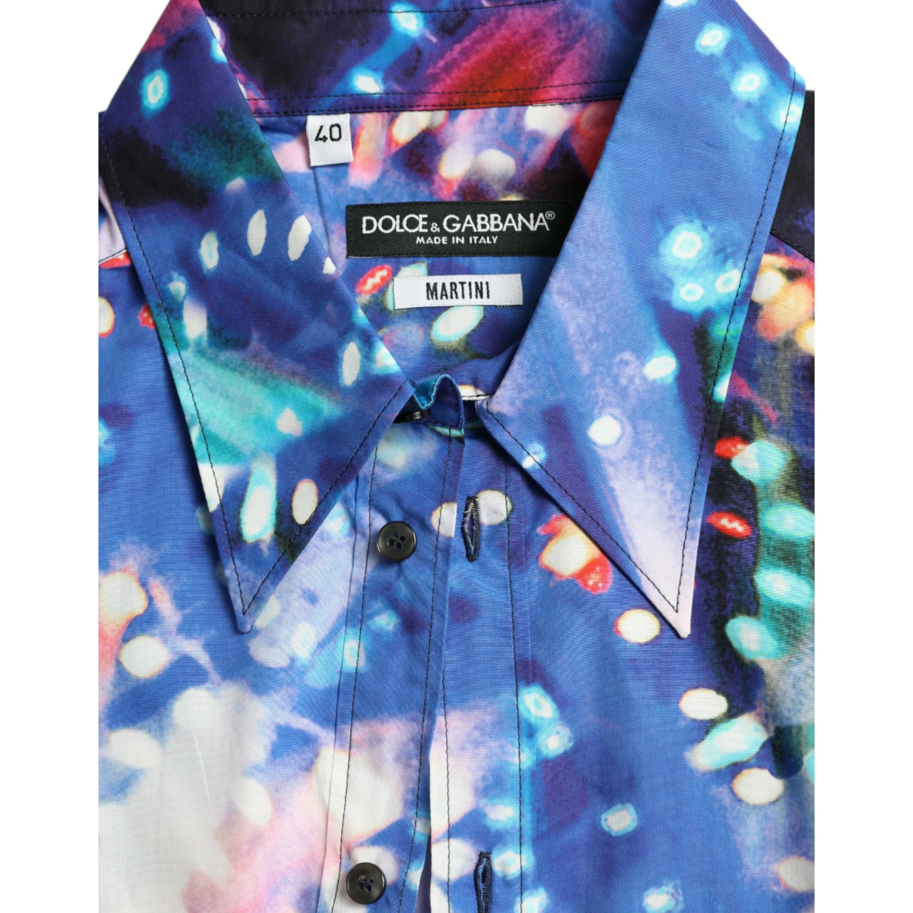 Multicolor Luminarie Slim MARTINI Shirt