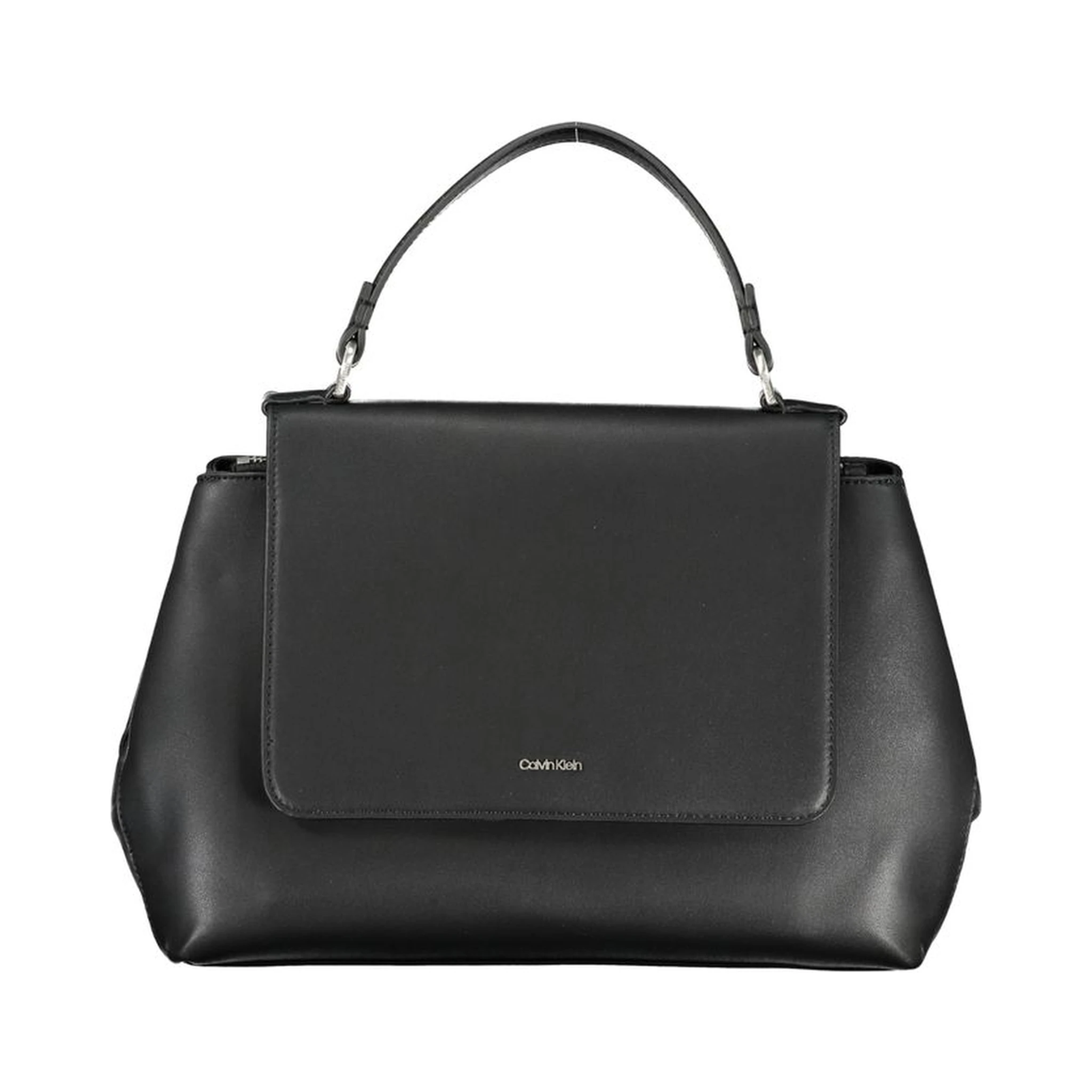 Black Polyester Handbag