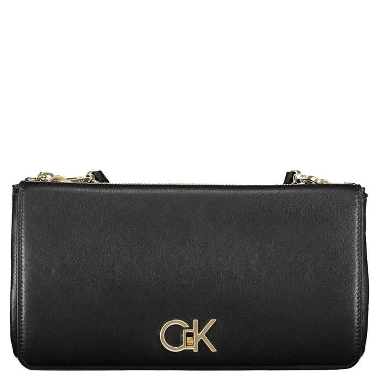 Black Polyester Handbag