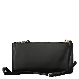 Black Polyester Handbag