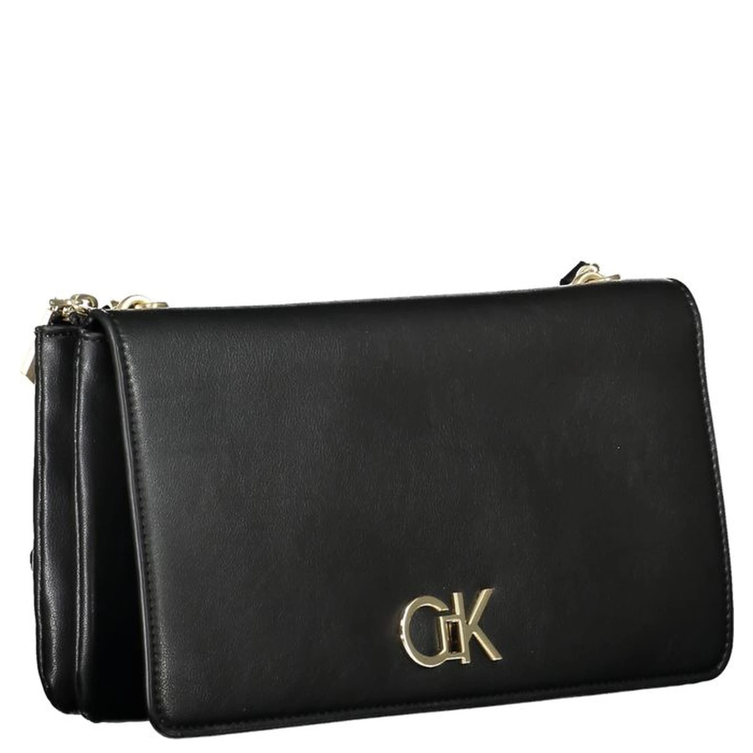 Black Polyester Handbag