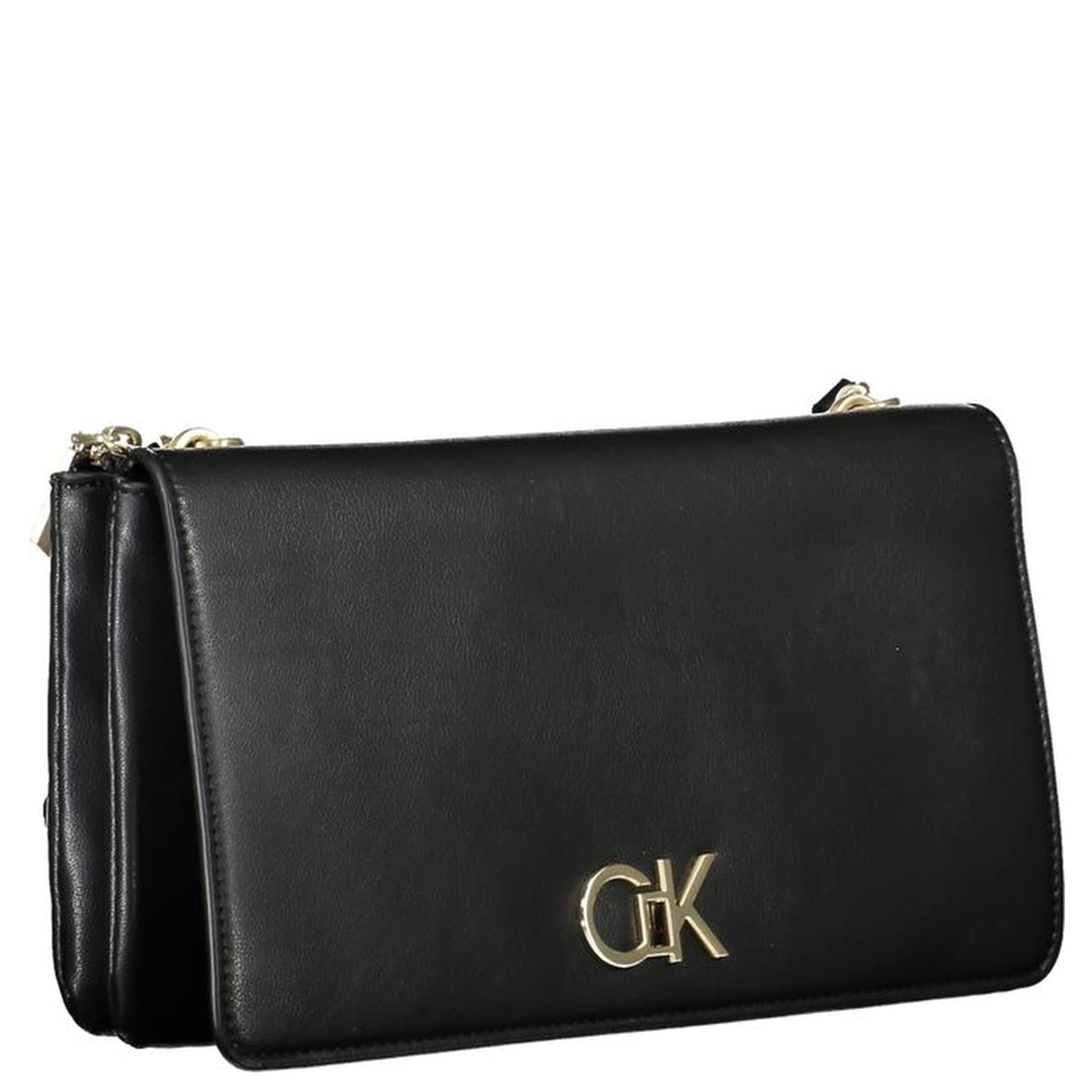 Black Polyester Handbag