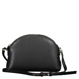 Black Polyester Handbag