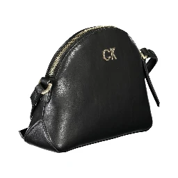 Black Polyester Handbag