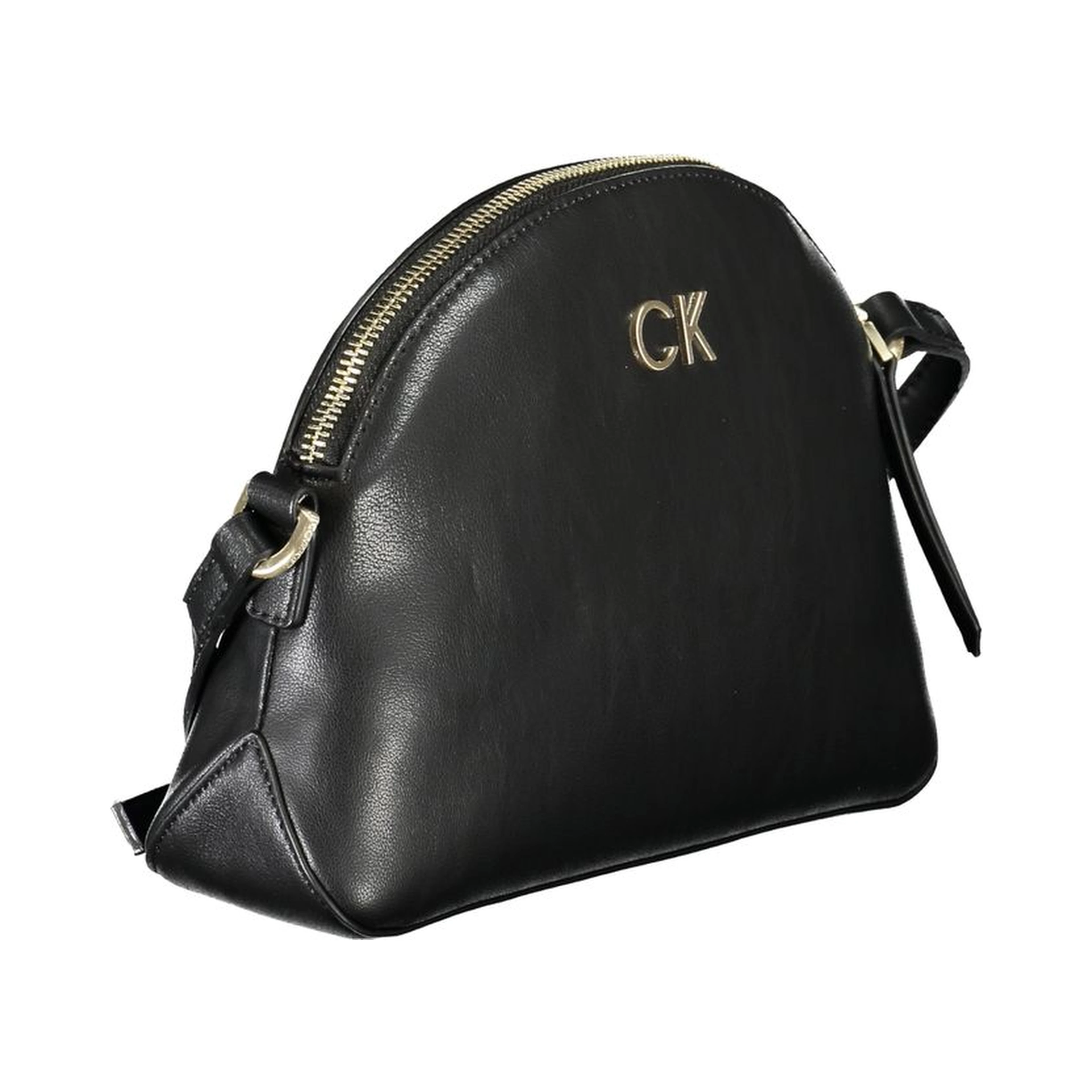 Black Polyester Handbag