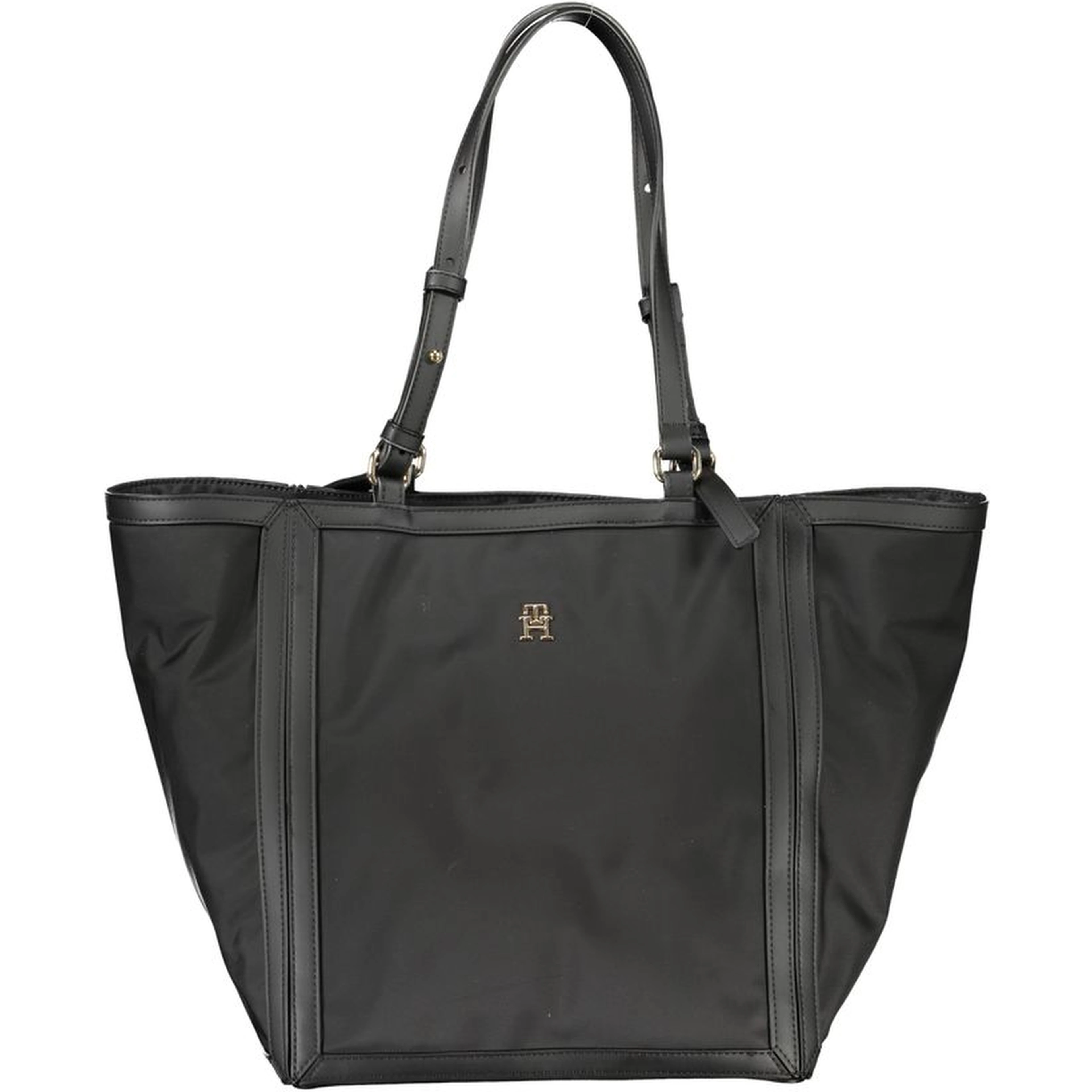 Black Polyester Handbag