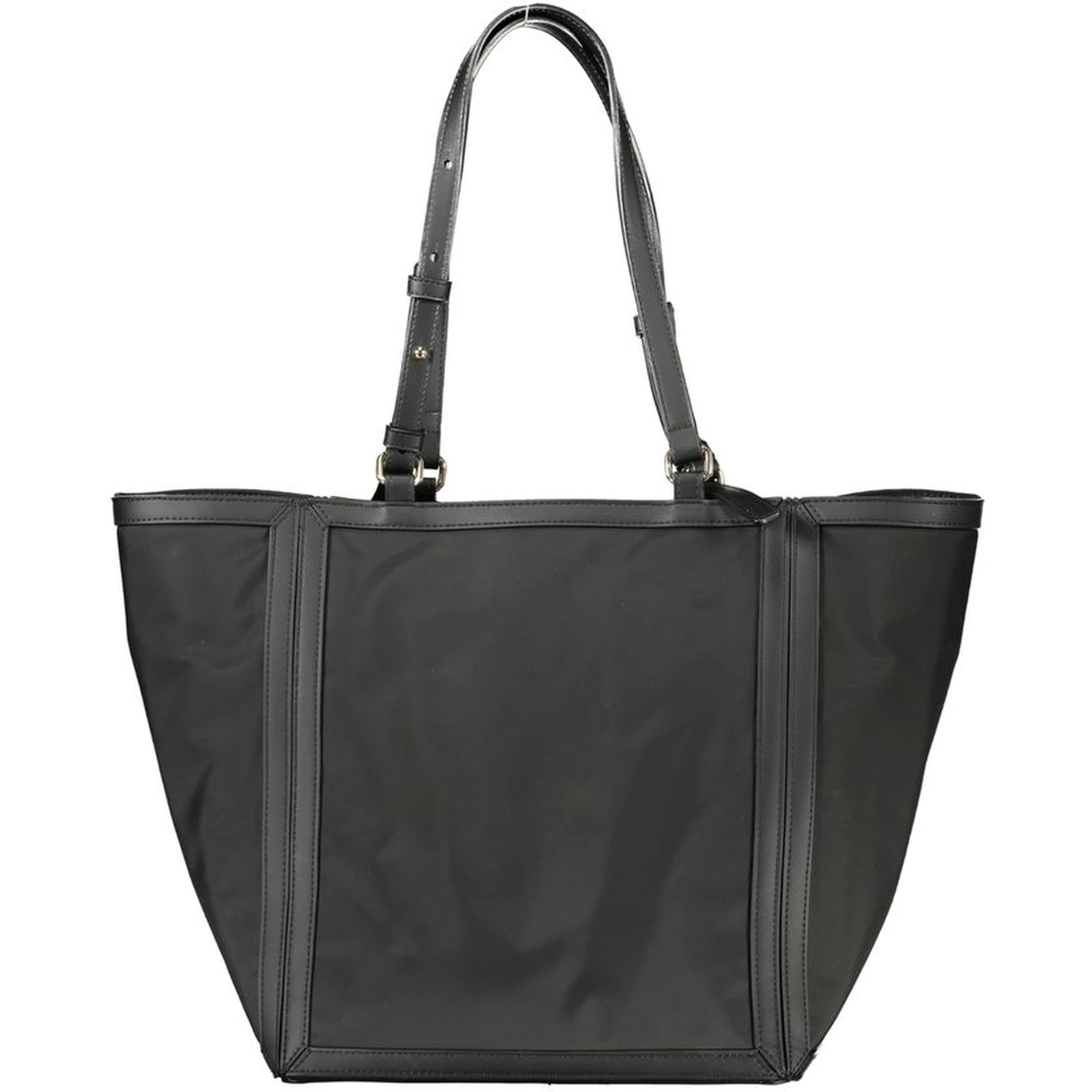 Black Polyester Handbag