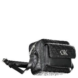 Black Polyester Handbag