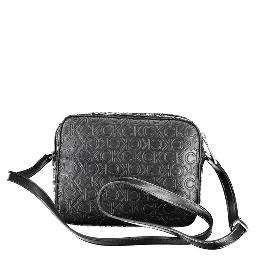 Black Polyester Handbag