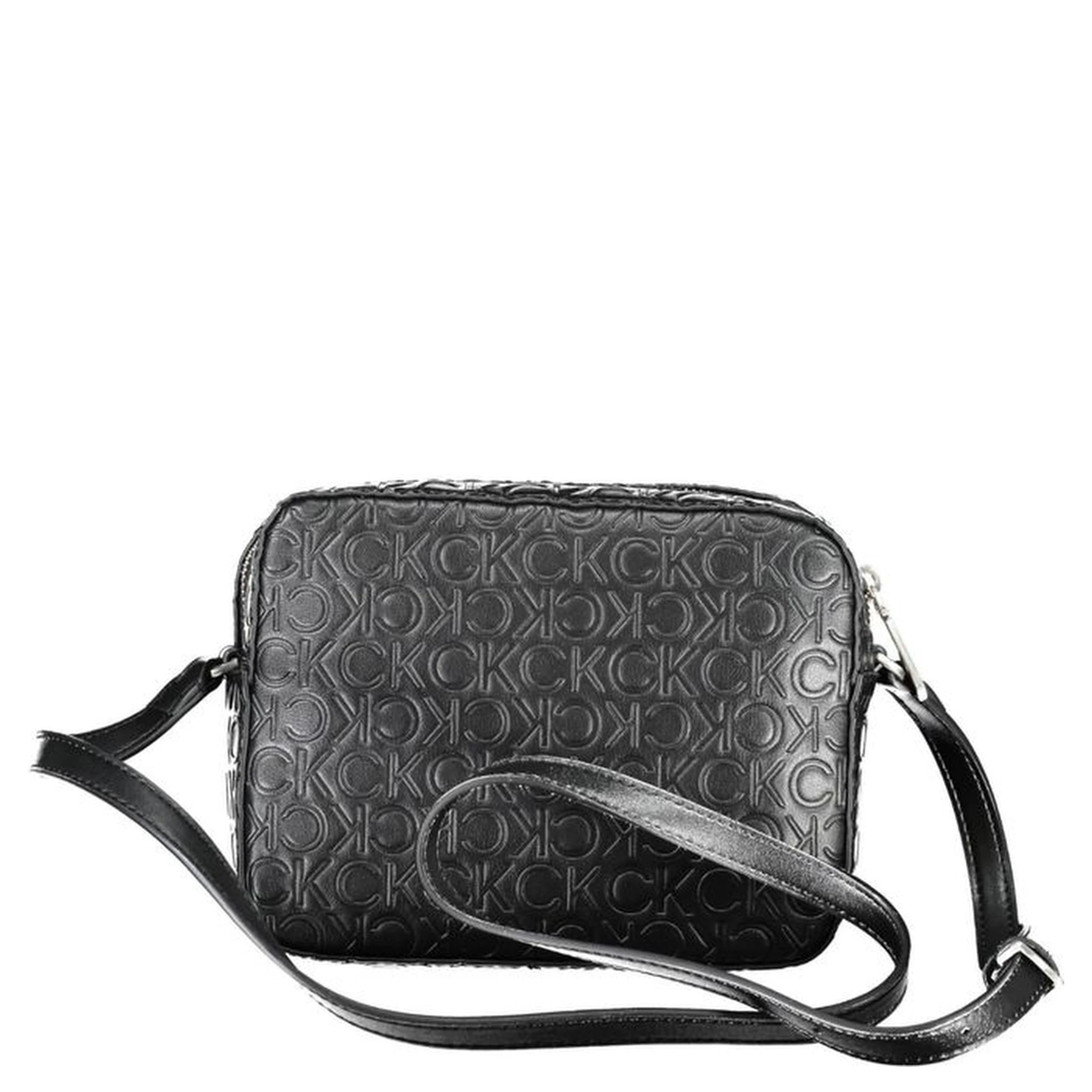 Black Polyester Handbag